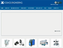 Tablet Screenshot of kosmosengineering.com